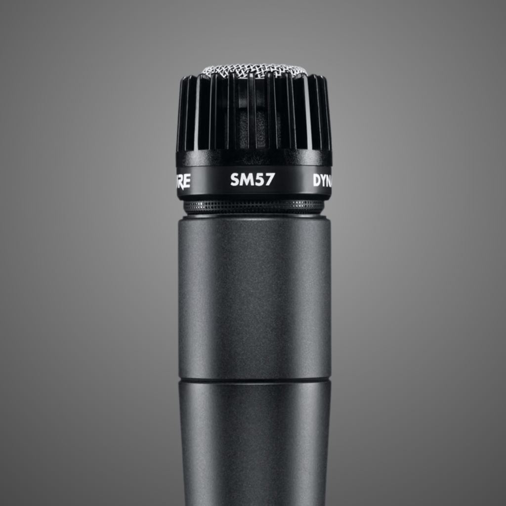 The Indestructible Shure SM57 - The Shure SM57 is a ubiquitous sight in the world of music. From smoky jazz clubs to screaming rock concerts, this unassuming microphone has captured the sound of countless legendary performances. But the SM57's legacy extends far beyond the stage. It's also the mic of choice for presidents and public figures, a testament to its remarkable durability and sound quality.
