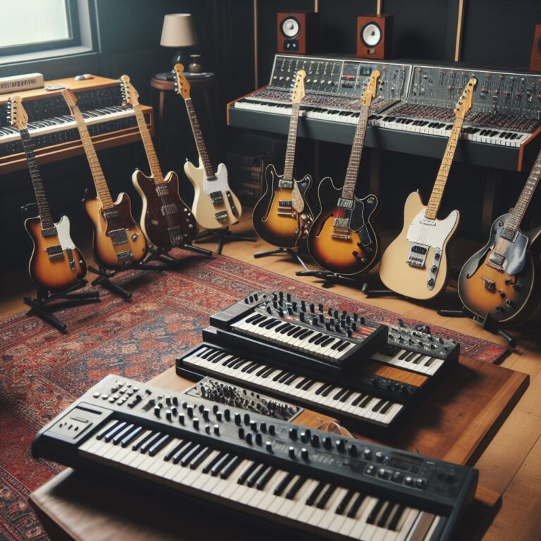 Mixing Techniques for Guitars, Synths, Rhodes & Pianos - The midrange is the battleground of your mix. It's where electric guitars snarl, synths blare, and Rhodes and pianos lay down the harmonic foundation. But with so much vying for space in this crucial sonic zone, achieving clarity and separation can feel like wrestling lions. Fear not, intrepid mixers! Here are some advanced techniques to make your midrange instruments shine, along with resources to delve deeper: