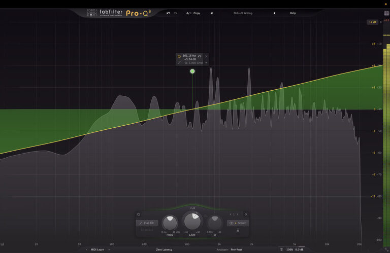 Tilt EQ How to Find the Center Frequency 